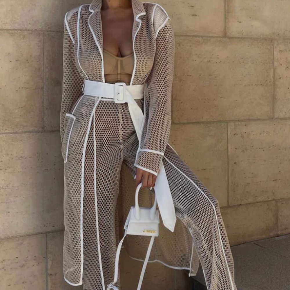 jluxlabel tan/tan bexley coat